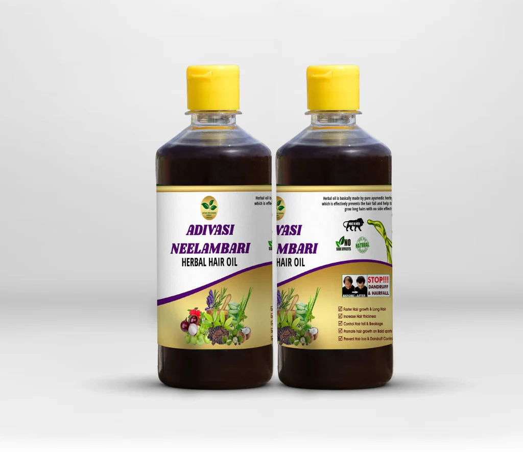Adivasi Neelambari Herbal Hair Oil 125ml Each